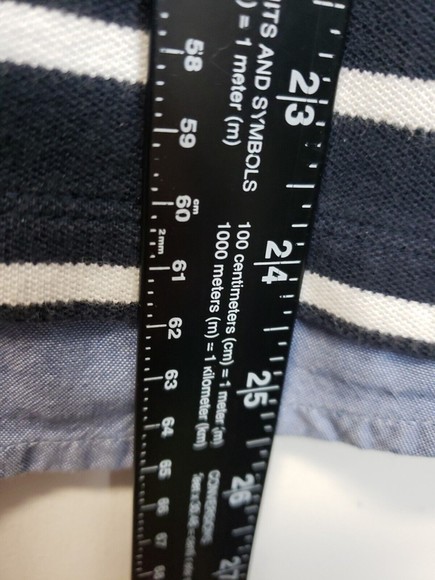 Tommy Hilfiger Women's Layered-Look Top navy white sz Lg polo Pullover - Picture 5 of 7